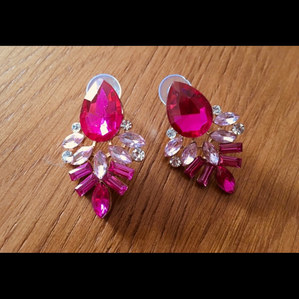 Sale 2/$20 🎉 “Elle” gemstone earrings - Picture 3 of 4